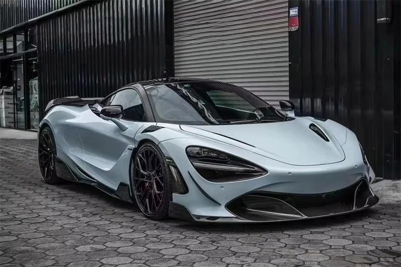 For  720s RYFT Style Half Carbon Fiber Car Front Bumper Fenders